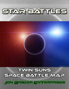 Star Battles: Twin Suns Space Battle Map (VTT)