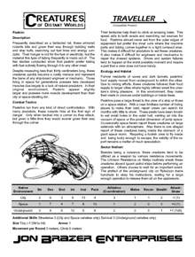 Creatures of Distant Worlds - Paskrin - Jon Brazer Enterprises ...