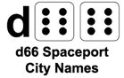 d66 Spaceport City Names
