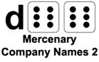 d66 Mercenary Company Names 2