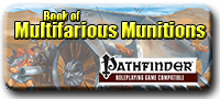 Book of Multifarious Munitions (PFRPG)