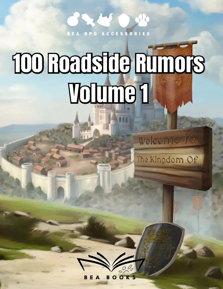 100 Roadside Rumors Volume 1 - Fantasy RPG Adventure Ideas