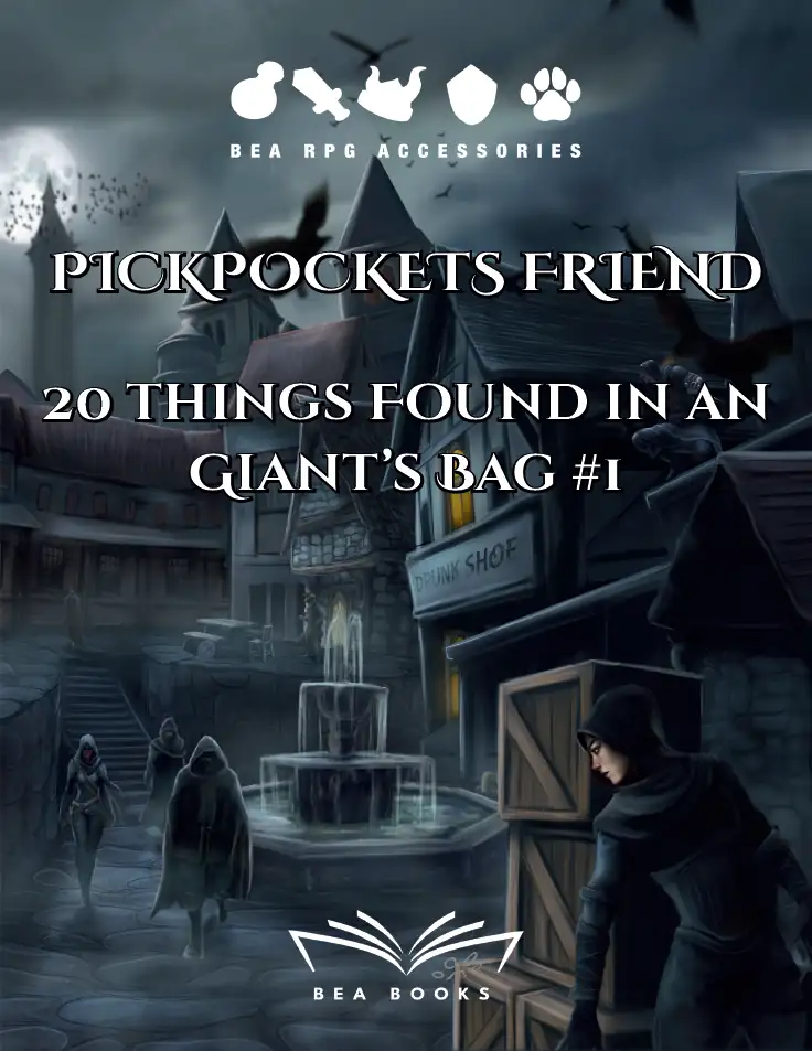 Cover of Pickpockets Friend - 20 Things Found In A Giant's Bag #1