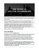 The House of Dr. Chamberlain