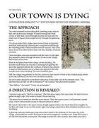 Our Town Is Dying