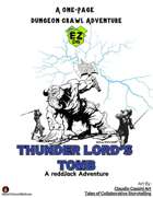 Thunder Lord's Tomb - a One Page EZD6 Dungeon