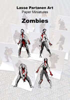Paper Minis Zombies