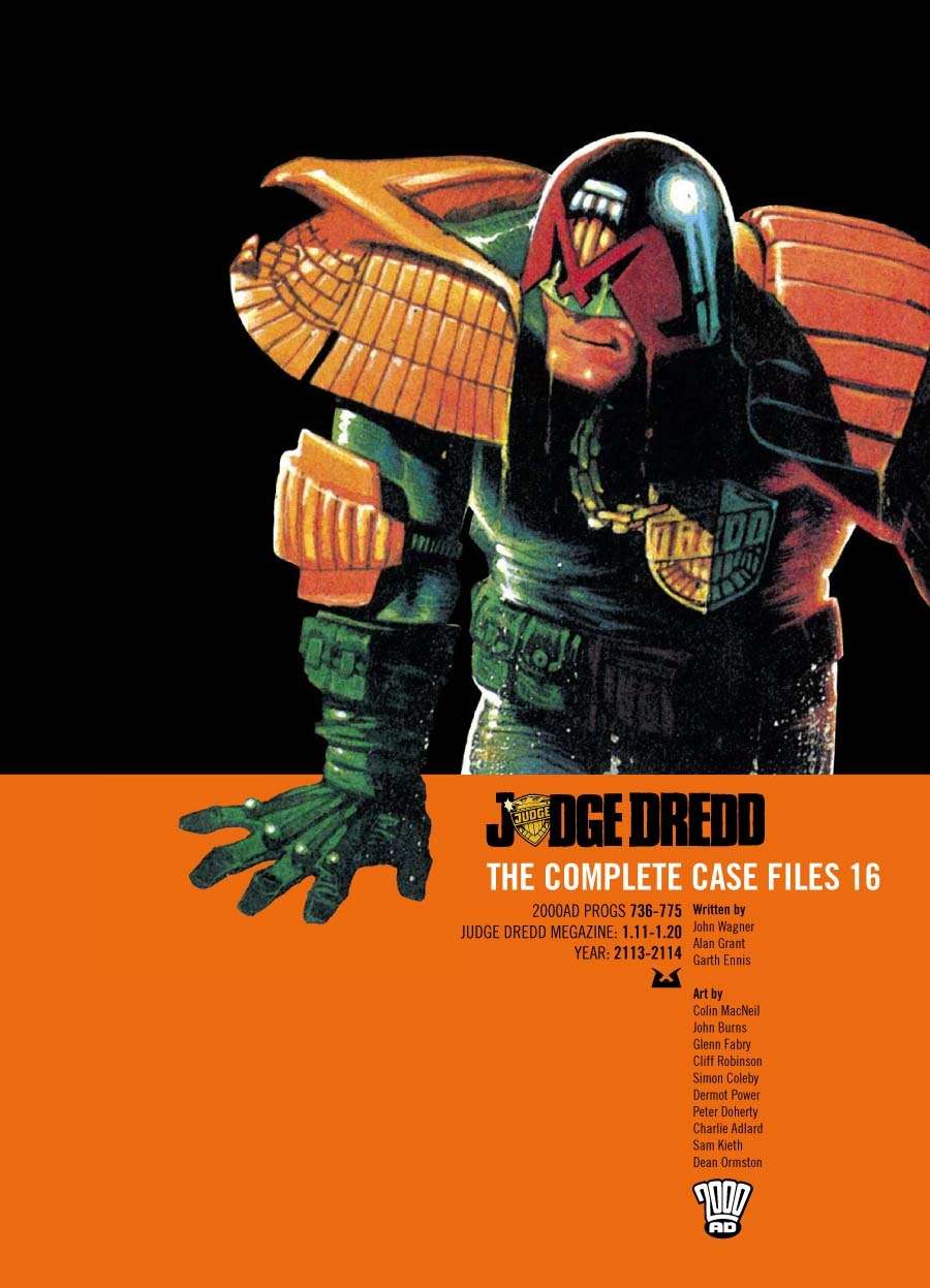 Judge Dredd: The Complete Case Files #16