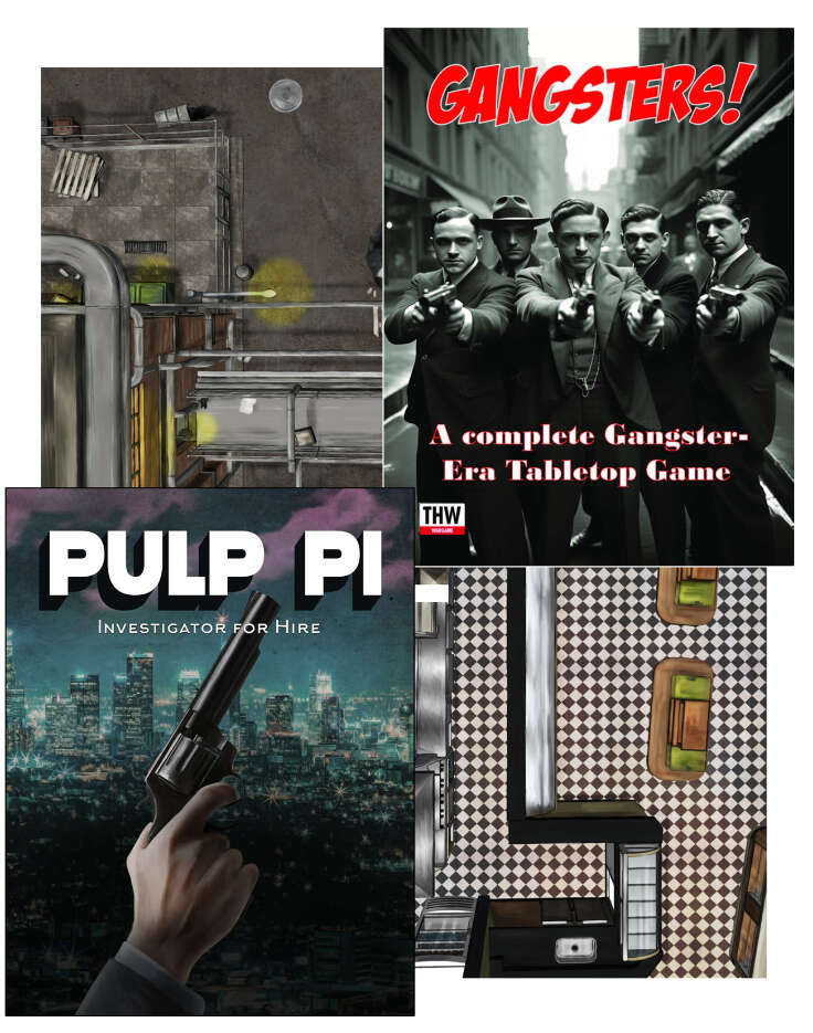 Two Hour Wargames Pulp & Gangsters Bundle [BUNDLE] - Two Hour Wargames ...