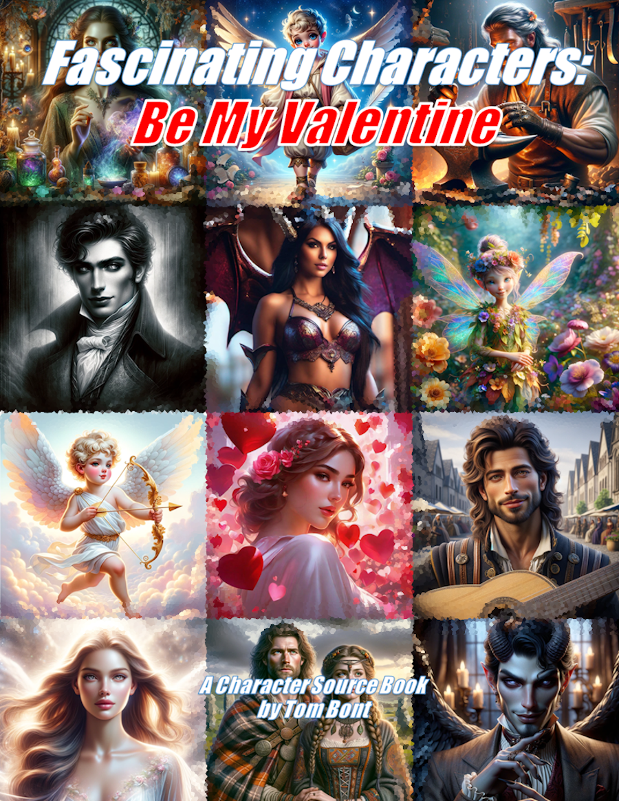 Fansinating Characters Fascinating Characters: Be My Valentine - Table 30 Press | Fascinating ...