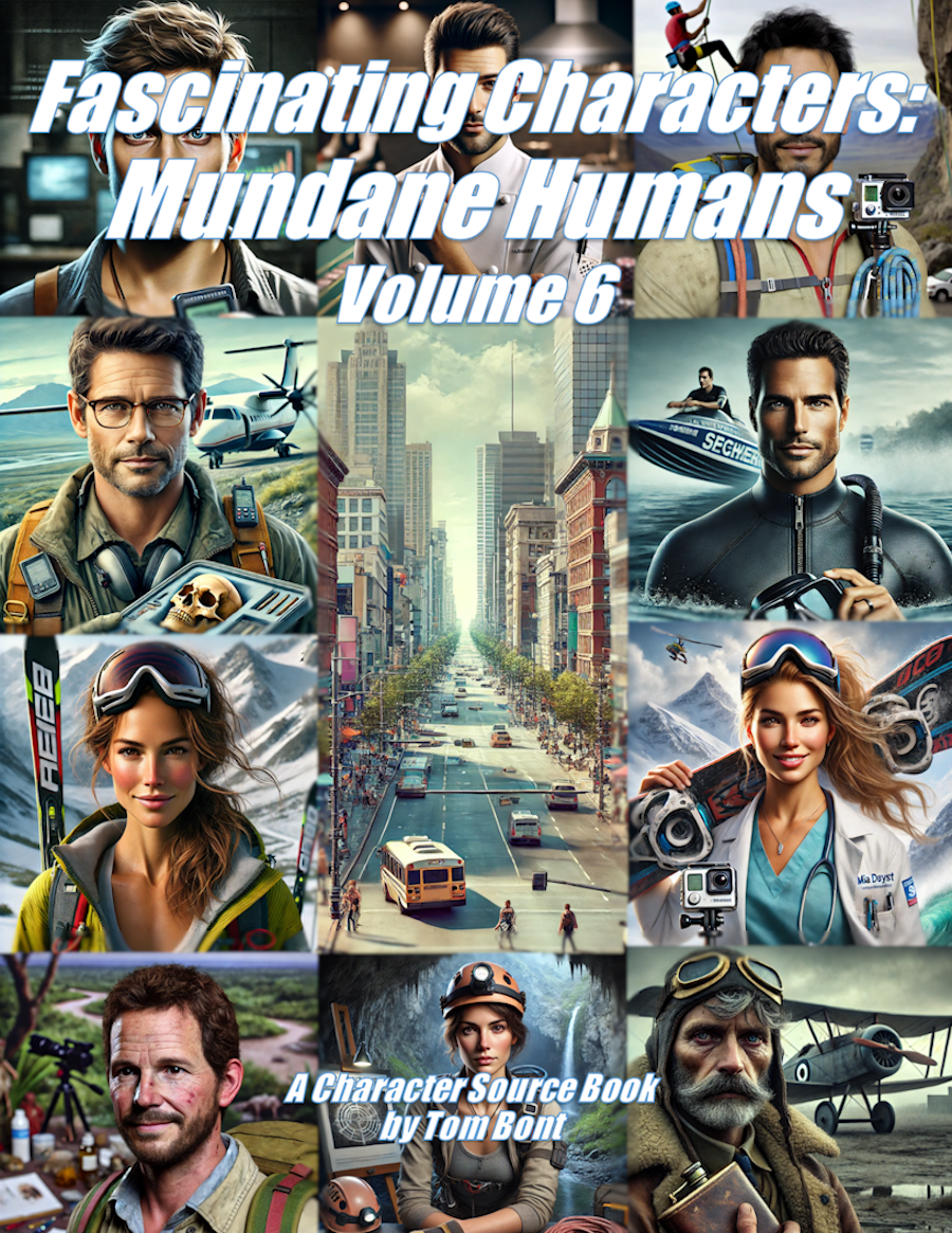 Fansinating Characters Fascinating Characters: Mundane Humans Volume 6 - Table 30 Press ...