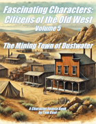 Fascinating Characters: Citizens of the Old West Volume 5