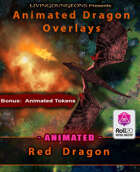 Animated Dragon Attack Overlays - Red Dragon (Roll20)