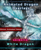 Animated Dragon Attack Overlays - White Dragon