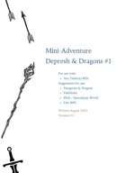 Depresh & Dragons #1 (Digital Edition)