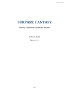 Surpass: Fantasy