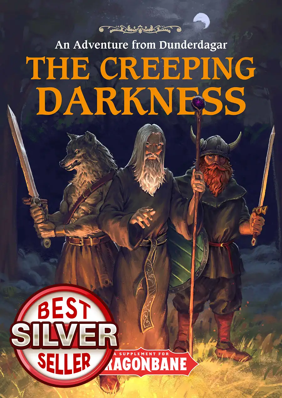 The Creeping Darkness An Adventure for Dragonbane Dunderdagar
