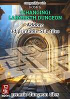 hOSHIs Changing Labyrith Dungeon | Addon: 3d printable STL tiles