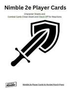 Nimble 2e Character Sheets & Combat Cards