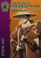 Fantasy Characters - Merchant stock art