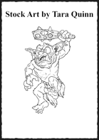 Bugbear - RPG Stock Art by Tara Quinn