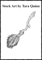 Broom - RPG Stock Art by Tara Quinn