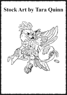 Birdfolk Thief - RPG Stock Art by Tara Quinn