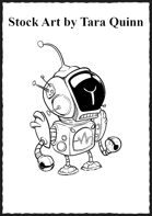 Angerbot 5000 - Sci-Fi Stock Art by Tara Quinn