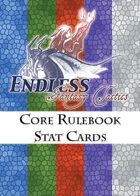 Endless: Fantasy Tactics - Stat Cards - Core Rulebook