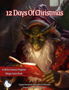 12 Days Of Christmas 5e Item Pack