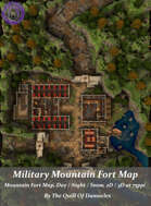 Mountain Military Fort Map