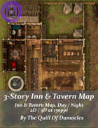 The Eagle's Roost 3-Story Inn & Tavern Map