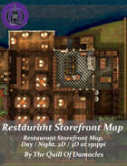 Restaurant Storefront Map