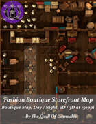 Fashion Boutique Storefront Map