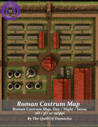 Roman Fort Castrum Map