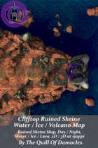 Ruined Cliff Shrine Map [Lava / Ice / Water]