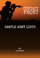 Contact Front: Sample Army Lists
