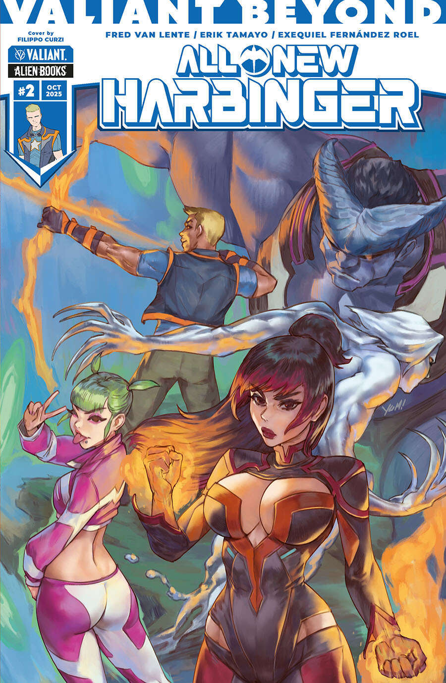 Valiant Beyond: All-New Harbinger #2 - Alien Books | DriveThruComics