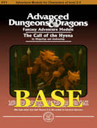 The Call of the Hyena, BASE ed.