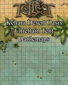 Kehara Desert Oasis, Chieftain Battlemap
