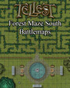 Forest Maze South Battlemap