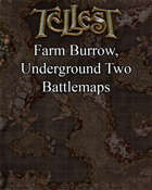 Farm Burrow, Underground Two Battlemap