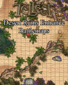 Desert Ruins Entrance Battlemap