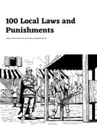 100 Local Laws and Punishments