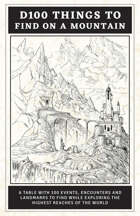 D100 Things to Find on a Mountain