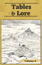 Tables & Lore: Volume 4