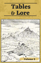Tables & Lore: Volume 5