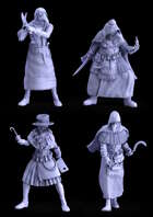 Plague Doctor STL Files (Sacred Heart Physicians)