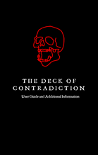 Deck of Contradiction User Guide (Sample)