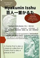 Hyakunin Isshu - one hundred poets, one poem each [Poker card size]